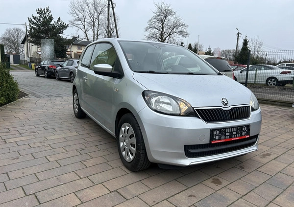 Skoda Citigo cena 16999 przebieg: 129000, rok produkcji 2013 z Chełm małe 92